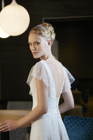 Robe de mariée Pastel par Brochet